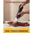 thumbnail image 5 of Katbite Electric Salt and Pepper Grinder Set, Usb Charging Base, Button Control, Adjustable Coarseness, 5 of 9