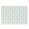 thumbnail image 1 of Hedgehog Cutting Board, Sketch Art Mushrooms and Forest Animals with Dots Art, Decorative Tempered Glass Cutting and Serving Board, Large Size, Pale Orange Pale Grey, by Ambesonne, 1 of 1