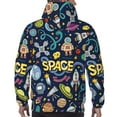 thumbnail image 7 of Salouo Colorful Space Pattern Men's Fall Hoodie Sweatshirt,Sport Hoodie with Pockets for Men Pullover Casual Hooded Sweatshirt-Medium, 7 of 7