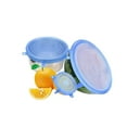 thumbnail image 5 of 12-Piece Silicone Expandable Lids Durable, Eco-friendly Elastic Lids Reusable And Heat-resistant Multiple Sizes For Bowls (Blue 12-piece Set, White 12-piece Set), 5 of 5