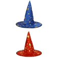 thumbnail image 1 of Disfraz de 2 Piezas Sombrero para Niños BLESIY Halloween Estampado de Estrellas Doradas, 1 of 8