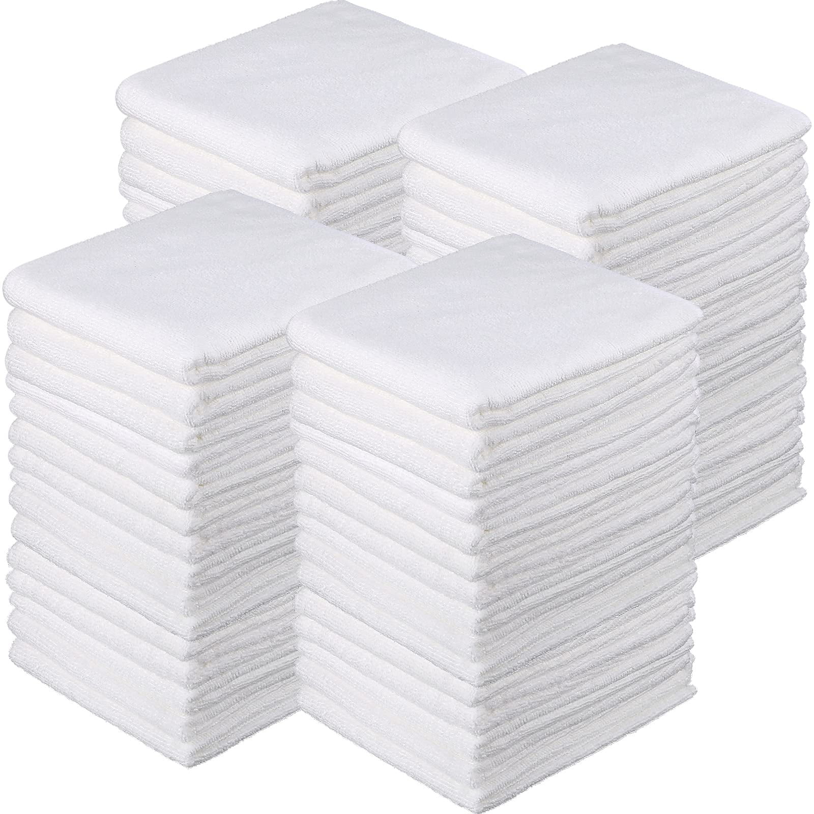 40 Pack Bleach Proof Towels Microfiber Absorbent Salon Towels Bleach