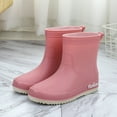 thumbnail image 6 of NOKIO Fashionable Ladies' Waterproof Rubber Rain Ladies' Chic Waterproof Ankle Boots Women's Rain Slip Casual Shoes Short Ankle Boots Outdoor Fashion Women's Casual Shoes Women'S Patterned Rain Boots, 6 of 7