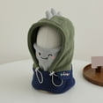 thumbnail image 3 of HUANBAI Fleece Warm Winter Hats For Kid Hat+Scarf Two Piece Set One Size, 3 of 3