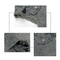 thumbnail image 4 of Mens Retro Casual Worn Sleeveless Denim Vest, 4 of 4