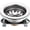 3-Bolt Flange, variant on 3-1/2 Inch SS Kitchen Sink Drain Strainer and Stopper, Drain Basket, Sink Drain Assembly