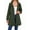 Army Green, variant on Rain Jacket for Women Waterproof with Hood Trech Coat for Women Raincoats Long Windbreaker White Gray XL