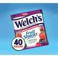 Welch's Berries 'n Cherries Fruit Snacks Family Size, 0.9 oz, 40 count