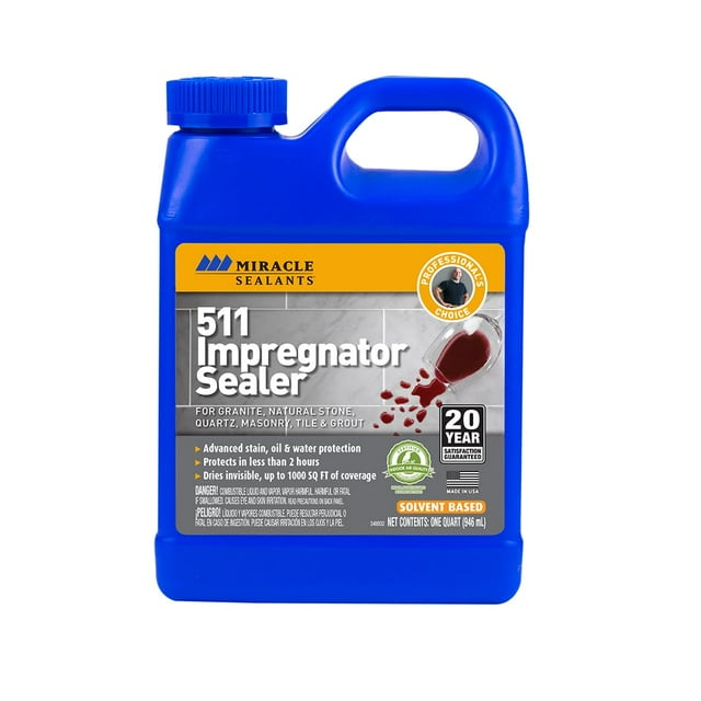 Impregnador Sealer Miracle Sealants 511, certificado SCS, oro