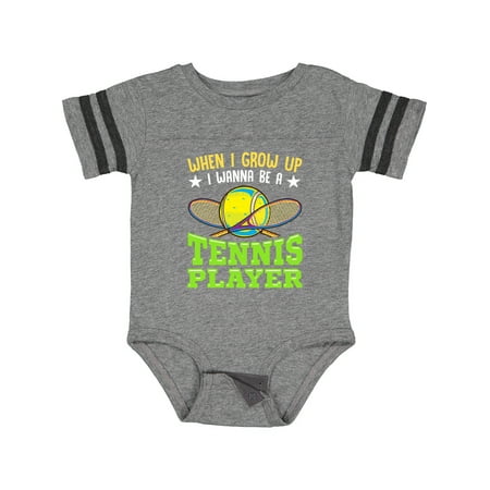 

Inktastic Future Tennis Player Baby Gift Gift Baby Boy or Baby Girl Bodysuit