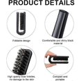 thumbnail image 4 of Travel Brush, Folding Brush with Portable Bristles, Folding Pocket Brush, Anti-Static Brush, Mini Beard Brush, Portable, 4 of 5