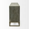 thumbnail image 3 of Mercana Genevieve II Solid Wood with Metal Base Sideboard in Brown and Gold, 3 of 7