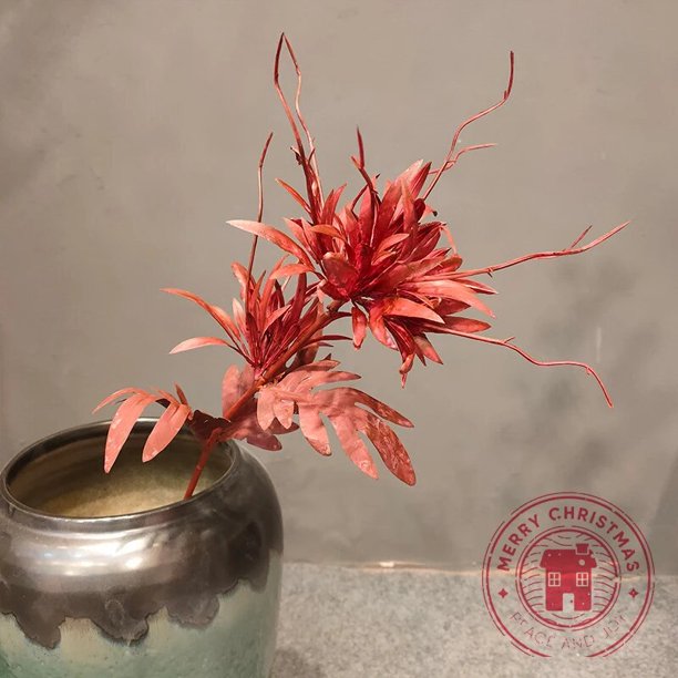 Epiphyllum blanco dorado de 35 pulgadas para decoración de sala de estar, arreglo floral de simulación, banquete de boda, suministros de decoración de ventana, nuevo