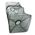 thumbnail image 3 of LIMEI Nylon Folding Crawfish Minnow Trap Fishing Bait Net, 19" x 8" x 8", 3 of 7