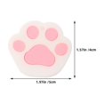 thumbnail image 2 of BRIGHTFUFU 2Pcs Cat Paws Shaped Key Covers Soft Silicone Identifier Rings For Daily Essentials White, 2 of 8