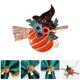 thumbnail image 2 of 4 Piezas de Anillos de Servilleta de Halloween, Porta Servilletas de de Calabaza, Hebillas de Servilleta, Suministros para Fiestas de Halloween, Decoraciones de Mesa, 2 of 5