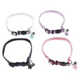 thumbnail image 3 of Cute Kitten Collar Floral Design Adjustable for Pet Cats Comfortable 4Pcs, 3 of 3