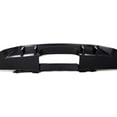 thumbnail image 3 of ECP-AUTOTEILE fit for 17-21 Civic Hatchback FK7 Sport .LX Sport Touring Car Rear Lower Chin Bumper Fin Effect Diffuser Kits Matte Black, 3 of 3