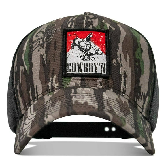 Cowboy'n Knuck If You Buck Patch Snapback Realtree Camo / Black