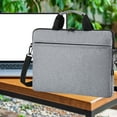 thumbnail image 4 of 15.6 Inch Laptop Bag Waterproof Messenger Briefcase Shoulder Bag Business Computer Case Sleeve with Adjustable Strap Compatible with Most 15-16 Inch Notebooks Spill Resistant Handbag, 4 of 6