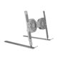 thumbnail image 5 of Soporte de refrigeración para computadora portátil, de aleación de aluminio, altura ajustable, plegable, con almohadilla antideslizante para la escuela y la oficina, 5 of 15