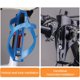 thumbnail image 5 of Soidarity Adaptador de soporte para botella de agua de bicicleta, soporte de conversión para bebida de aleación de aluminio, soporte de tija de sillín Ciclismo Azul Soidarity OD024510-02, 5 of 6