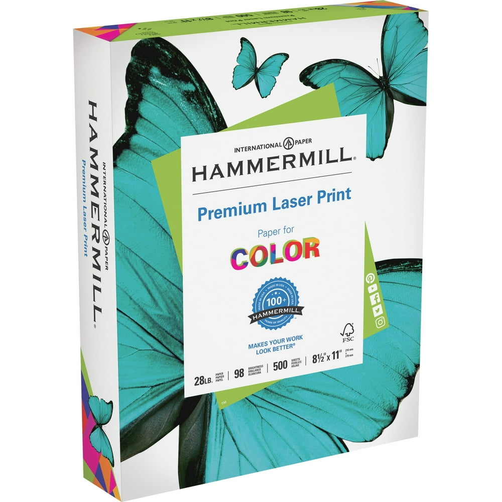 Hammermill Paper for Color 8.5x11 Laser Copy & Multipurpose Paper