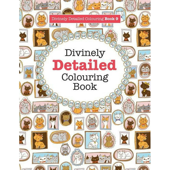 Divinely Detailed Colouring Book 9, (Paperback)