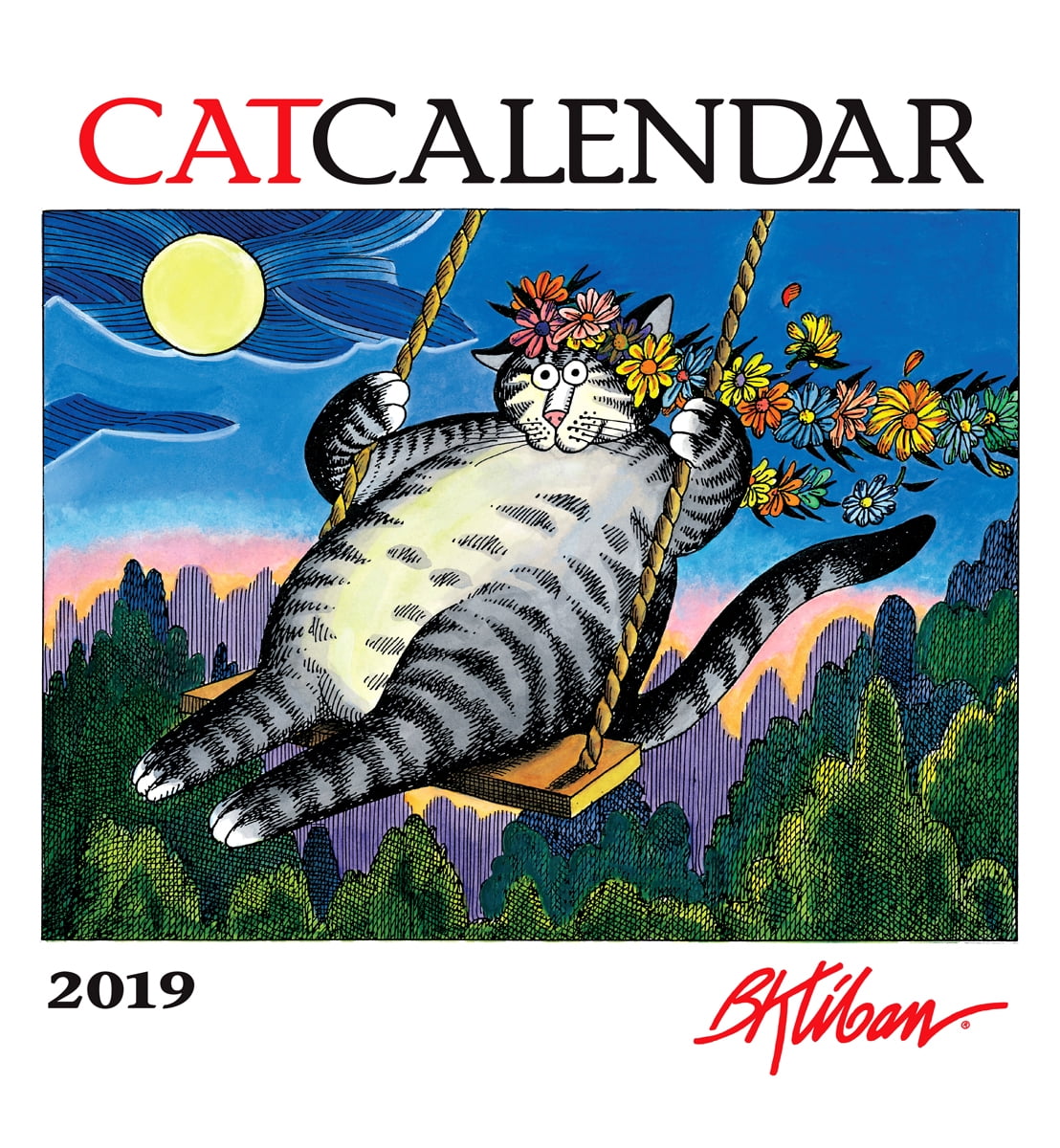 B. Kliban: Catcalendar 2019 Wall Calendar (Other) - Walmart.com