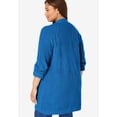 thumbnail image 2 of Woman Within Plus Size Shaker Button-Front Cardigan Sweater, 2 of 6