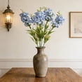 thumbnail image 4 of Fake Hyacinth Flowers Bouquet Set of 5, Silk Artificial Hyacinths with Flexible Stems for Home Decor, Dining Table Centerpieces, Bedroom, Wedding Arrangements, 4 of 6