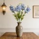 thumbnail image 4 of Flores Artificiales De Plástico 5 ramos de jacintos artificiales de seda con tallos de plástico azul para decoración de bodas y hogar (1 pieza) Rkxzt, 4 of 8