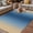Sea blue, khaki, variant on Green Yellow Ombre Outdoor Rug for Patio/Deck/Porch, Non-Slip Large Area Rug 3 x 5 Ft, Farmhouse Modern Gradient Art Indoor Outdoor Rugs Washable Area Rugs, Reversible Camping Rug Carpet Runner