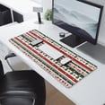 thumbnail image 2 of Long Mouse Pads for Desk,Red Christmas Deer and Tree Pattern Desk Mats on Top Of Desks, Desk Mouse Pad Extra Large with 3mm Non-Slip Base and Stitched Edge for Gaming,Office,Work,Home 31.5x11.8in, 2 of 5