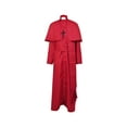 thumbnail image 1 of Faithtur Halloween Priest Costume for Men Vintage Medieval Clergy Robe Belt Cross Set Cosplay Clothes, 1 of 3