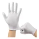 thumbnail image 2 of 6 Guantes Blancos De Algodón Para Monedas, Joyería, Meseros, 2 of 8
