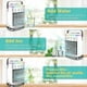 thumbnail image 3 of Mobile Air Conditioner 4 in 1 USB Air Cooler Humidifier Fan with 7 Night Light Colors - 4 Fan Levels Evaporative Cooler, White, 3 of 5