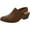 Whisky Bubble, variant on Womens Pasadena Faux Leather Block Heels Ankle Strap