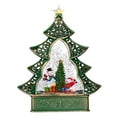thumbnail image 3 of Rongfmy Christmas Tree Music Box Christmas Tabletop Decoration for Indoor Home Shelf Snowman, 3 of 9