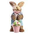 thumbnail image 2 of Escultura de conejo, figura de conejo de Pascua, regalo de Pascua, decoración de jardín, estatua de Animal para paisaje, dormitorio, habitación,, 2 of 8