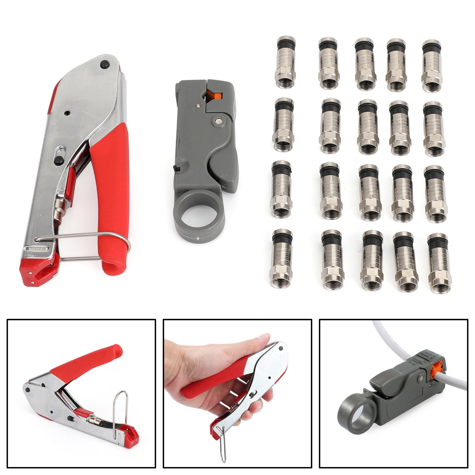New-arrival Fashion Crimping Tool Connector Compressor Crimping Tool F Connector 