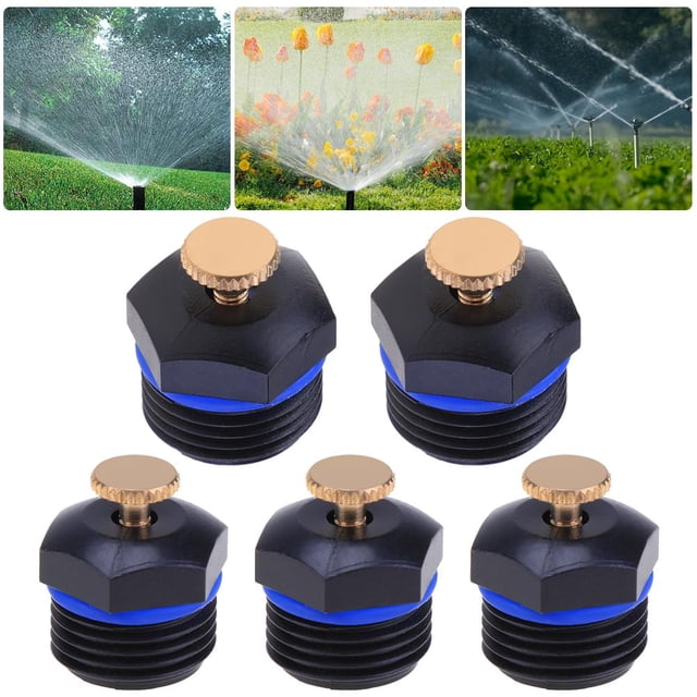 Microaspersores De Riego 20 piezas 1/2 '' gotero cabeza de goteo agrícola verde gotero boquilla herramientas de riego Wdftyju Libre de BPA