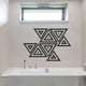 thumbnail image 3 of 20pcs Triangular Combination Sticker Acrylic Triangular DIY Wall Stickers, 3 of 3