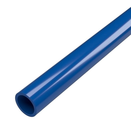 - FORMUFIT P034FGP-BL-5 Schedule 40 PVC Pipe, Furniture Grade, 5-Feet, 3/4