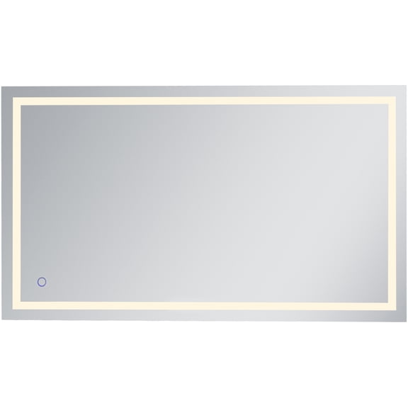 Elegant Decor Helios 42in x 72in Hardwired LED mirror with touch sensor and color changing temperature 3000K/4200K/6400K