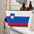 thumbnail image 7 of Flag Of Slovenia Handbag Purse Tote Organizer Zipper Closure Cosmetic Pouch Bag For Travelling, 7 of 7