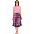 thumbnail image 4 of Printed Circle Skirt - Cute Summer Skirt for Women - Purple, XL, 4 of 4