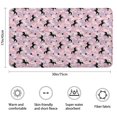 thumbnail image 3 of Pink Cartoon Unicorn Star Camouflage Pattern Bathroom Rugs Mat,Non Slip Microfiber Bathroom Rug,Rubber Backing,Soft Bathroom Mats for Bathroom Floor,Tub and Shower,17x30in(43x75cm), 3 of 5