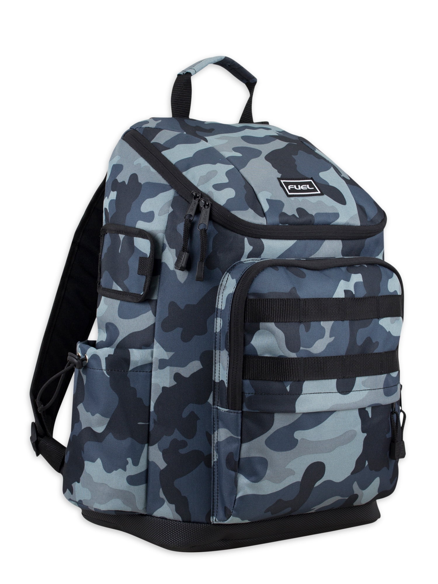 Fuel Unisex Outdoor Cargo Top Loading Backpack, Midnight Camouflage