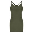 thumbnail image 5 of Summer Dresses for Womens 2025 Plus Size Fashion Bohemia V-Neck Sleeveless Solid Pockets Pullover Dress, 5 of 7